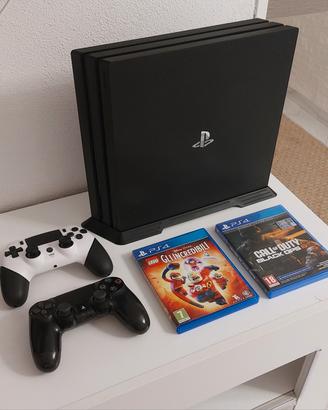 Playstation 4 Pro -- 1TB --  4K --  Black Ops 6