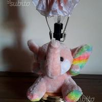 Lampada vintage bajour per bambine cm 50