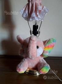 Lampada vintage bajour per bambine cm 50