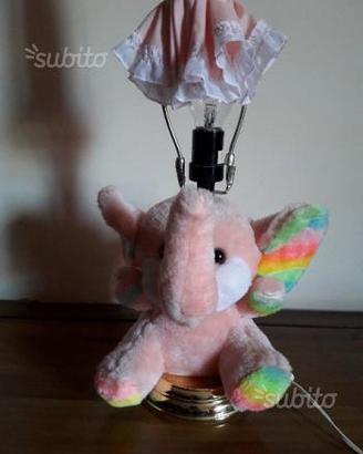 Lampada vintage bajour per bambine cm 50