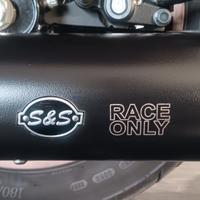 Harley davidson softail m8 scarico 2in1 S&S 