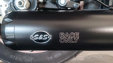 Harley davidson softail m8 scarico 2in1 S&S 