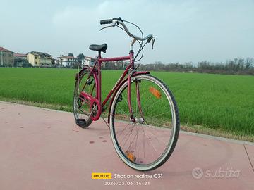 bicicletta bianchi da 28 cambio 