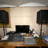 IMPIANTO LIVE FBT CASSE FINALE MIXER MONITOR/SPIA