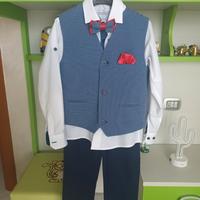 Vestito da cerimonia bambino taglia 5 anni