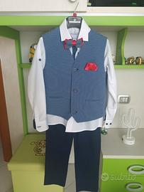 Vestito da cerimonia bambino taglia 5 anni