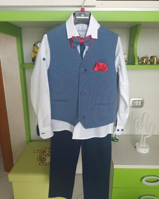 Vestito da cerimonia bambino taglia 5 anni