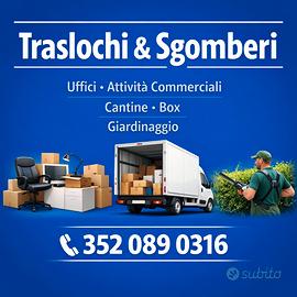 Piccoli traslochi, sgomberi e giardinaggio