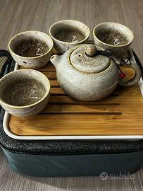 Set da Tè in Ceramica - Stile Orientale - Completo