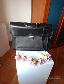 Borsa uomo da lavoro in pelle