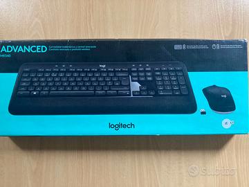Tastiera e Mouse Wireless Logitech MK540 Advanced