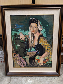 Quadro a punto a croce