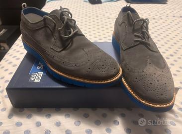 Scarpe da uomo effetto scamosciato 