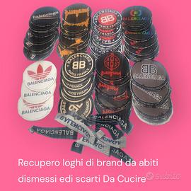 3 stoffe Balenciaga.Recupero loghi di brand da ab