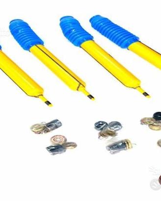 Kit 4 Ammortizzatori +5Cm Serie Yellow