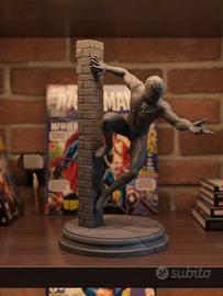 Statua Spider-Man stampata in 3D, non dipinta
