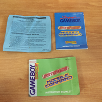 Manuale Asteroids Missile e Command - GameBoy