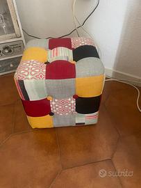 Pouf multicolout