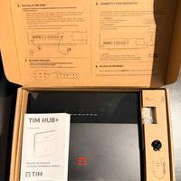 Modem router Tim hub + fibra ont dsl