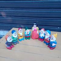 Statuette Biancaneve e i sette nani