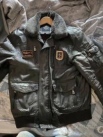 Giubbotto pelle pilota aeronautica militare