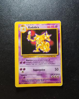 Kadabra Miscut - Carte Pokemon Set Base 