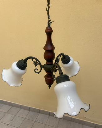 Lampadario Artigianale vetro di murano