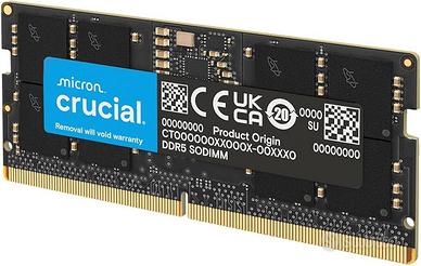 Crucial RAM DDR5 64GB 5600MHz SODIMM CL46