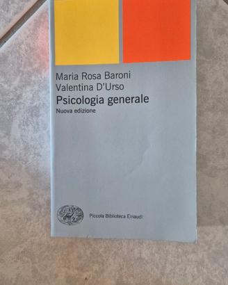 Maria Rosa Baroni Valentina D'Urso Psicologia