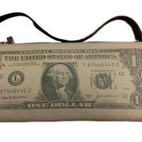 Borsa in pelle dollaro