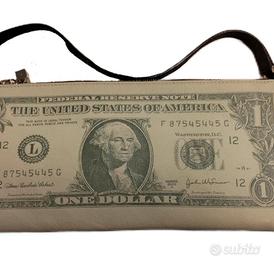 Borsa in pelle dollaro