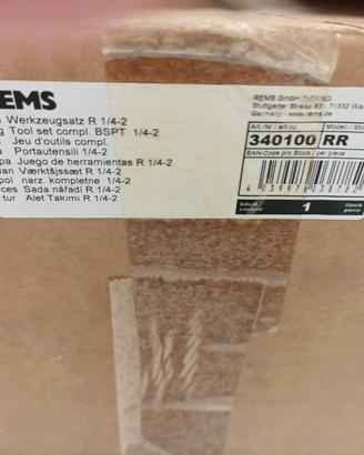 Gruppo di utensili per filiera elettrica Rems 4000