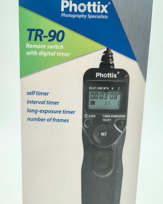Phottix TR-90 telecomando intervallometro mod. C6