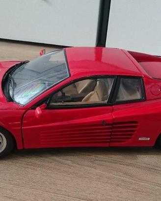 Ferrari Testarossa Pocher 1/8 rossa (6) dettagliat