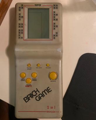 Videogioco vintage anni 80 tetris