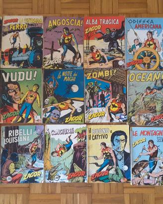 Fumetti Zagor sia Zenith che Scritta  rossa