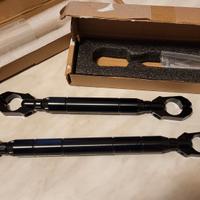 2 BARRE TRAVERSINI MANUBRO DA 33 e 40 cm