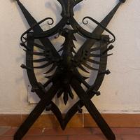 Scudo in ferro tipo medioevale