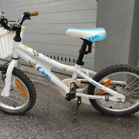 bicicletta bambini bianca