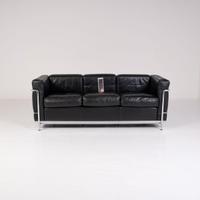 Divano LC2 - Cassina - Le Corbusier nero