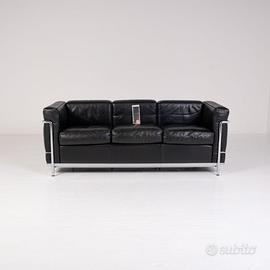 Divano LC2 - Cassina - Le Corbusier nero