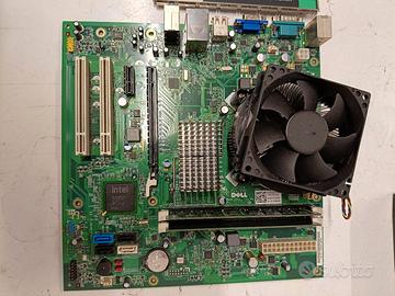 Scheda madre Dell Vostro 230 con CPU e RAM