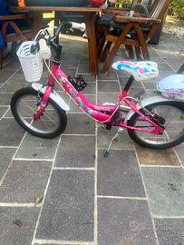 Bici da Bambina ruote 18