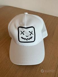 Cappello con la visiera Bianco