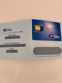 Accessorio telefono da collezione - Operatore BLU