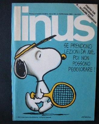 Fumetto Linus Anno XX n.3 (228) del 1984
