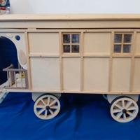 Carrozza da nomadi per bambole