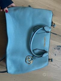 Borsa Micheal Kors azzurra