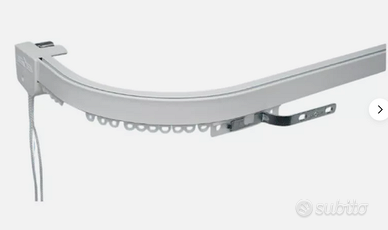 Binario per tende - Bastone scorritenda in allumin