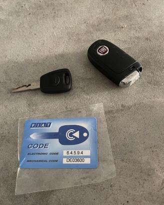 Chiave e telecomando Fiat autovettura punto panda